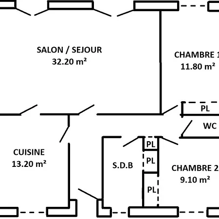 度假居 Maison Independante A Pornic, Proche Vieux Port Et - Fr-1-306-1307